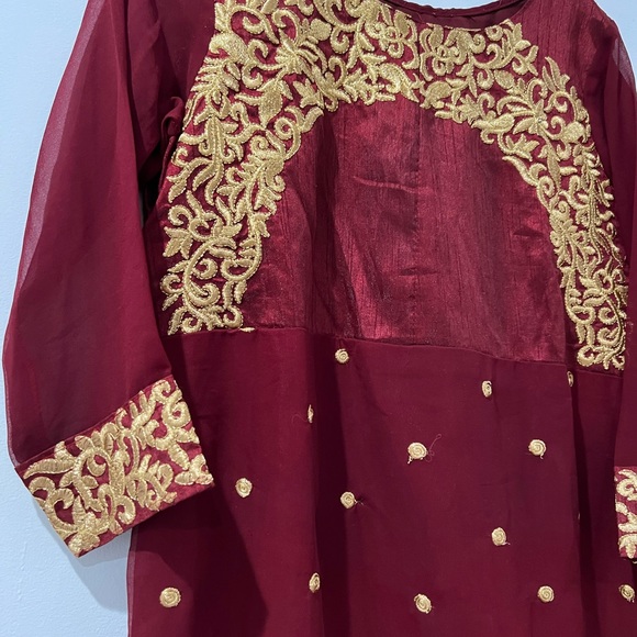 Indian Pakistani Embroidery salwar Kameez suit - Picture 2 of 5